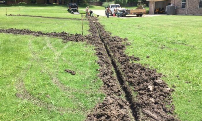 Surface French Drains