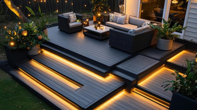 outdoor deck lighting ideas