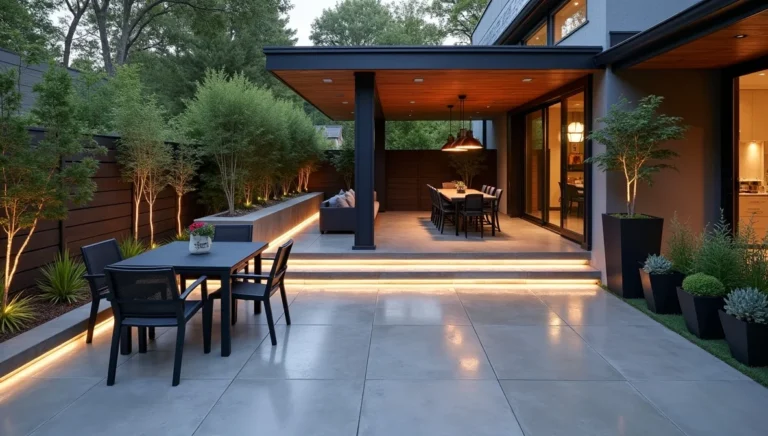 Sleek and Modern Polished Concrete