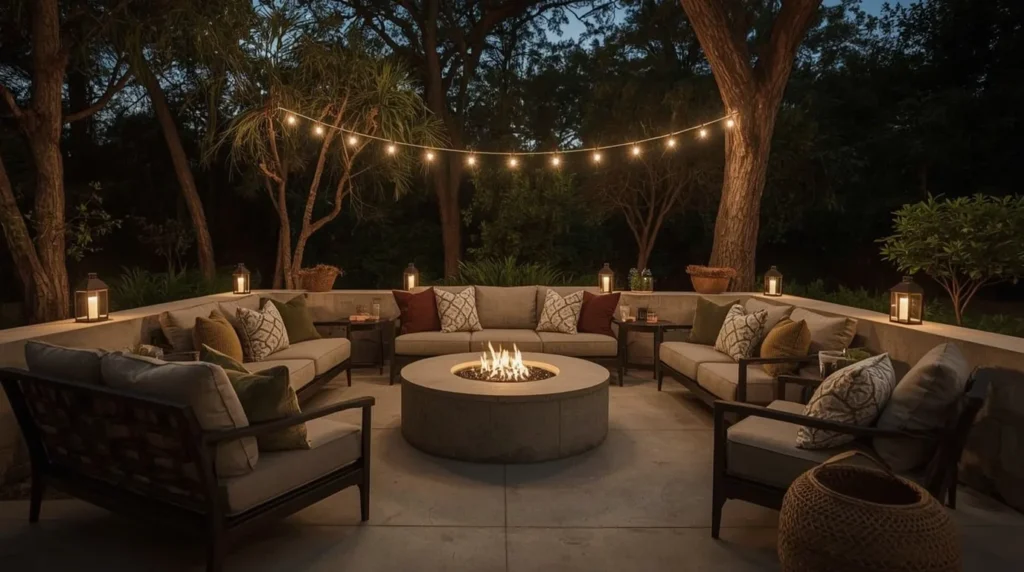 Fire Pit Integration for Cozy Evenings