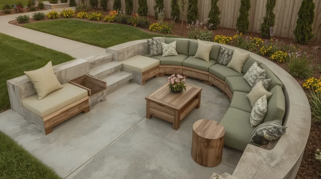 Built-in Seating and Storage Solutions