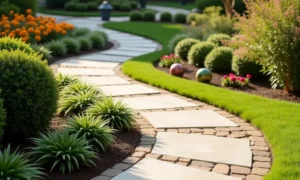 How To Install Concrete Landscape Edging Stones Curved