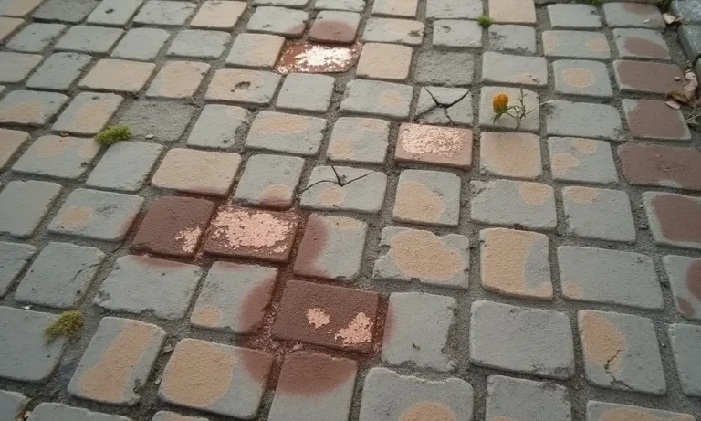 How to Remove Oil Stains from Pavers In 6 Easy Steps