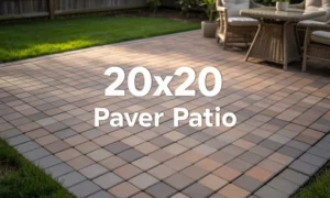 How Much Does a 20x20 Paver Patio Cost? Get Your Estimate!